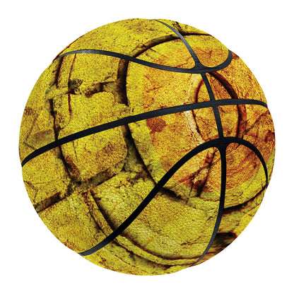 LGBT Pride Rainbow Brick Wall Print Basketball