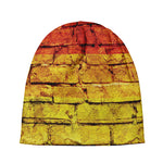 LGBT Pride Rainbow Brick Wall Print Beanie