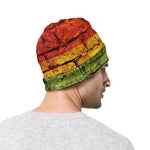 LGBT Pride Rainbow Brick Wall Print Beanie