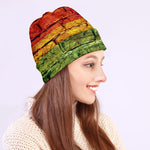 LGBT Pride Rainbow Brick Wall Print Beanie