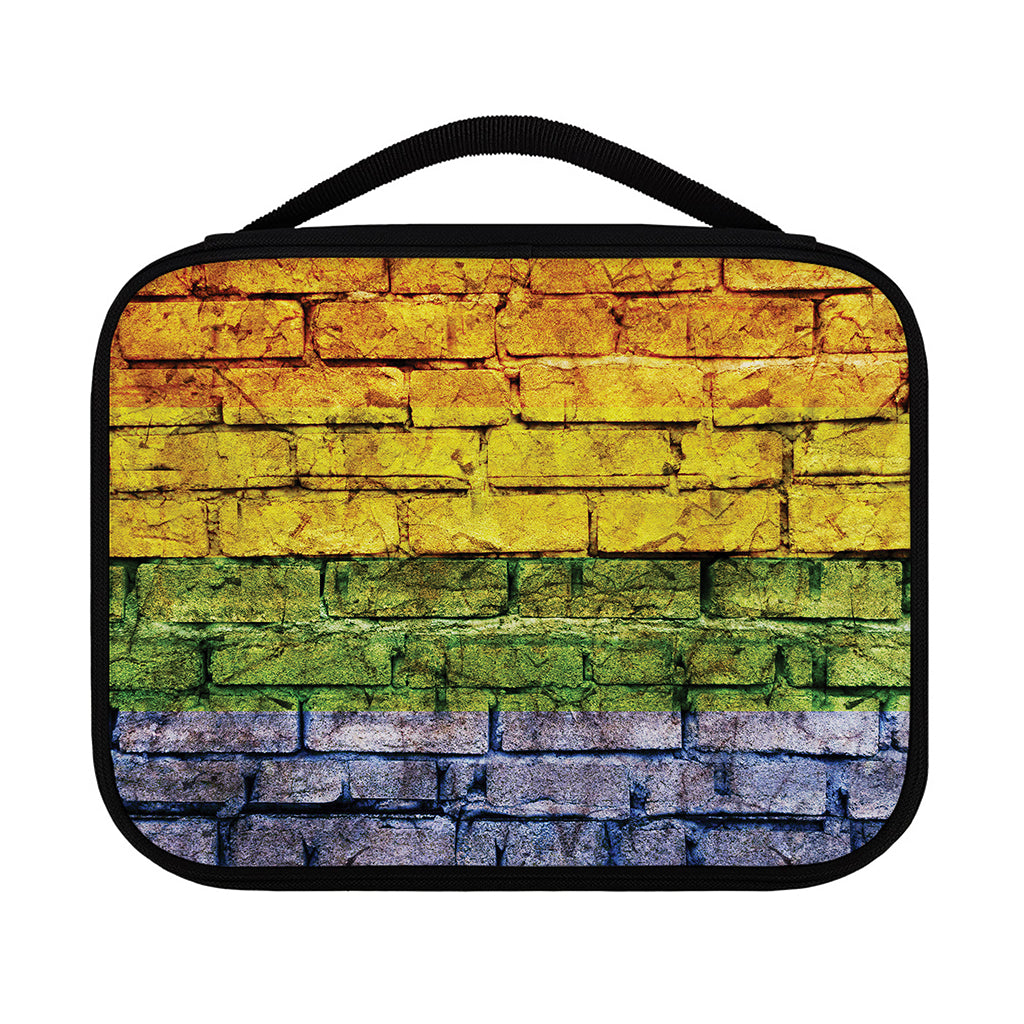 LGBT Pride Rainbow Brick Wall Print Classic Bible Case