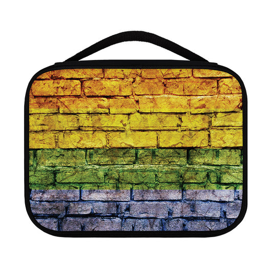 LGBT Pride Rainbow Brick Wall Print Classic Bible Case