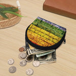 LGBT Pride Rainbow Brick Wall Print Coin Purse