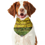 LGBT Pride Rainbow Brick Wall Print Dog Bandana