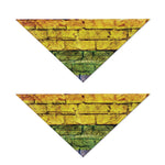 LGBT Pride Rainbow Brick Wall Print Dog Bandana