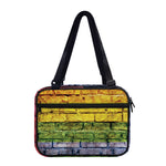 LGBT Pride Rainbow Brick Wall Print Double Strap Bible Bag