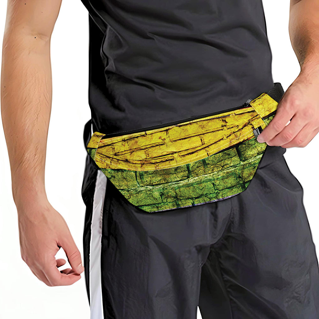 LGBT Pride Rainbow Brick Wall Print Fanny Pack