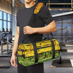 LGBT Pride Rainbow Brick Wall Print Gym Bag