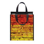 LGBT Pride Rainbow Brick Wall Print Insulated Lunch Tote