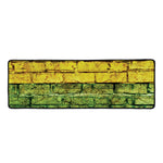 LGBT Pride Rainbow Brick Wall Print Long Kitchen Mat