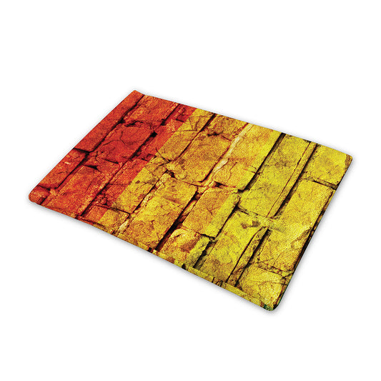 LGBT Pride Rainbow Brick Wall Print Pet Cooling Mat Cover
