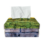 LGBT Pride Rainbow Brick Wall Print Rectangle Tissue Box Cover