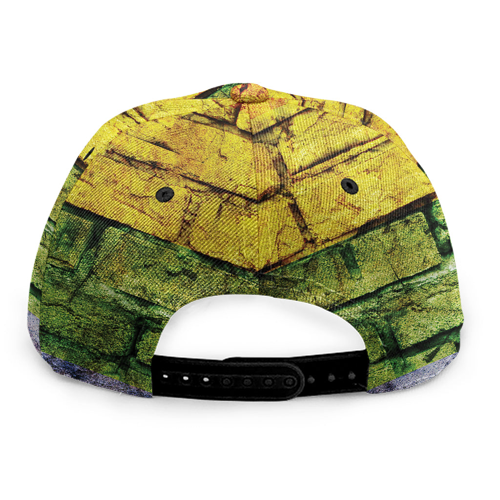 LGBT Pride Rainbow Brick Wall Print Snapback Cap