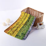 LGBT Pride Rainbow Brick Wall Print Towel
