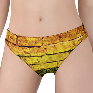 LGBT Pride Rainbow Brick Wall Print Women's Panties