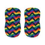 LGBT Pride Rainbow Chevron Pattern Print Bar Stool Covers