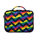 LGBT Pride Rainbow Chevron Pattern Print Briefcase Bible Bag