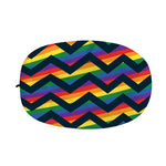 LGBT Pride Rainbow Chevron Pattern Print Car Side Mirror Covers
