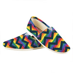 LGBT Pride Rainbow Chevron Pattern Print Casual Shoes