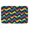 LGBT Pride Rainbow Chevron Pattern Print Indoor Door Mat