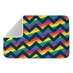 LGBT Pride Rainbow Chevron Pattern Print Indoor Door Mat