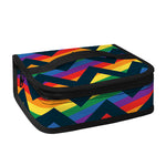 LGBT Pride Rainbow Chevron Pattern Print Small Lunch Bag