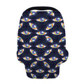 LGBT Pride Rainbow Eyes Pattern Print Baby Seat Cover