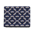 LGBT Pride Rainbow Eyes Pattern Print Bifold Wallet