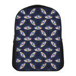 LGBT Pride Rainbow Eyes Pattern Print Casual Backpack