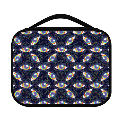 LGBT Pride Rainbow Eyes Pattern Print Classic Bible Case