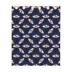 LGBT Pride Rainbow Eyes Pattern Print Curtain