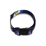 LGBT Pride Rainbow Eyes Pattern Print Dog Collar