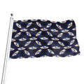 LGBT Pride Rainbow Eyes Pattern Print Flag