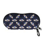 LGBT Pride Rainbow Eyes Pattern Print Glasses Case