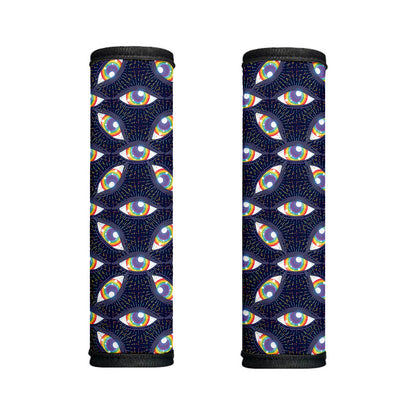 LGBT Pride Rainbow Eyes Pattern Print Handle Covers