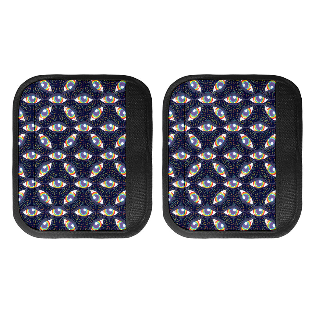 LGBT Pride Rainbow Eyes Pattern Print Handle Covers