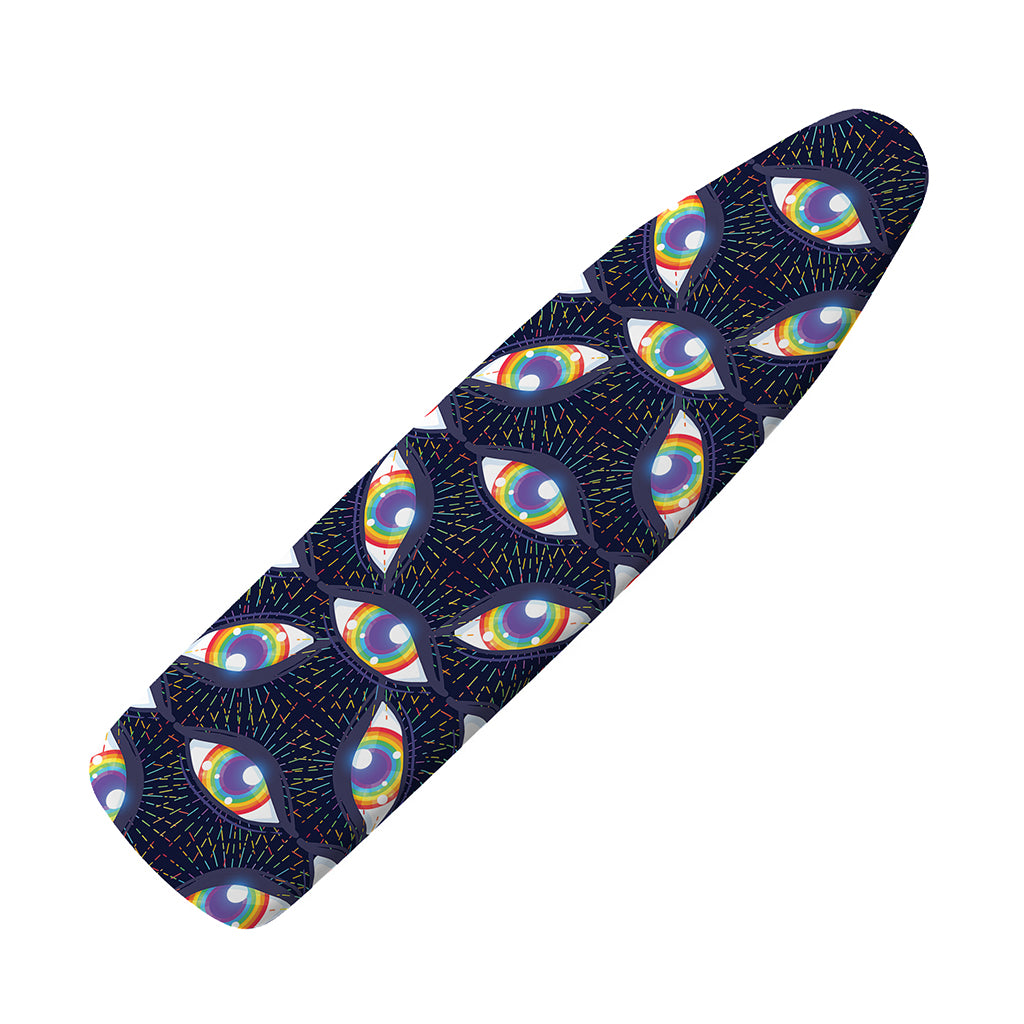 LGBT Pride Rainbow Eyes Pattern Print Ironing Board Cover
