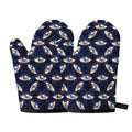 LGBT Pride Rainbow Eyes Pattern Print Oven Mitts