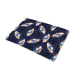 LGBT Pride Rainbow Eyes Pattern Print Pet Cooling Mat Cover