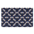 LGBT Pride Rainbow Eyes Pattern Print Polyester Doormat
