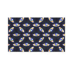 LGBT Pride Rainbow Eyes Pattern Print Polyester Flag
