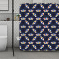 LGBT Pride Rainbow Eyes Pattern Print Polyester Shower Curtain