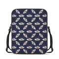 LGBT Pride Rainbow Eyes Pattern Print Rectangular Crossbody Bag
