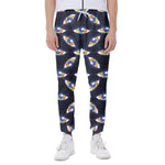 LGBT Pride Rainbow Eyes Pattern Print Scuba Joggers