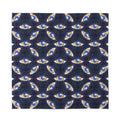 LGBT Pride Rainbow Eyes Pattern Print Silk Bandana