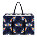 LGBT Pride Rainbow Eyes Pattern Print Utility Tote Bag