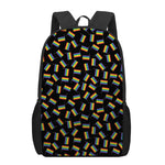 LGBT Pride Rainbow Flag Pattern Print 17 Inch Backpack