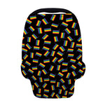 LGBT Pride Rainbow Flag Pattern Print Baby Seat Cover
