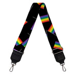LGBT Pride Rainbow Flag Pattern Print Bag Strap