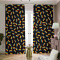 LGBT Pride Rainbow Flag Pattern Print Dimout Pencil Pleat Curtains